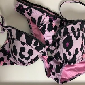 Nanette Lepore Cheetah Print Bikini